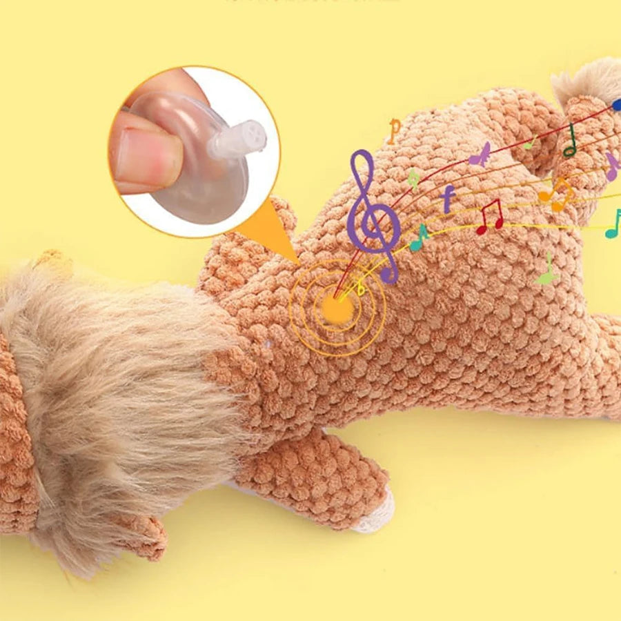 Bite-Resistant Plush Dog Toy