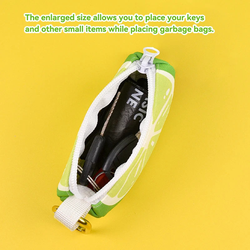 Cute Fruit Pet Poop Bag Holder