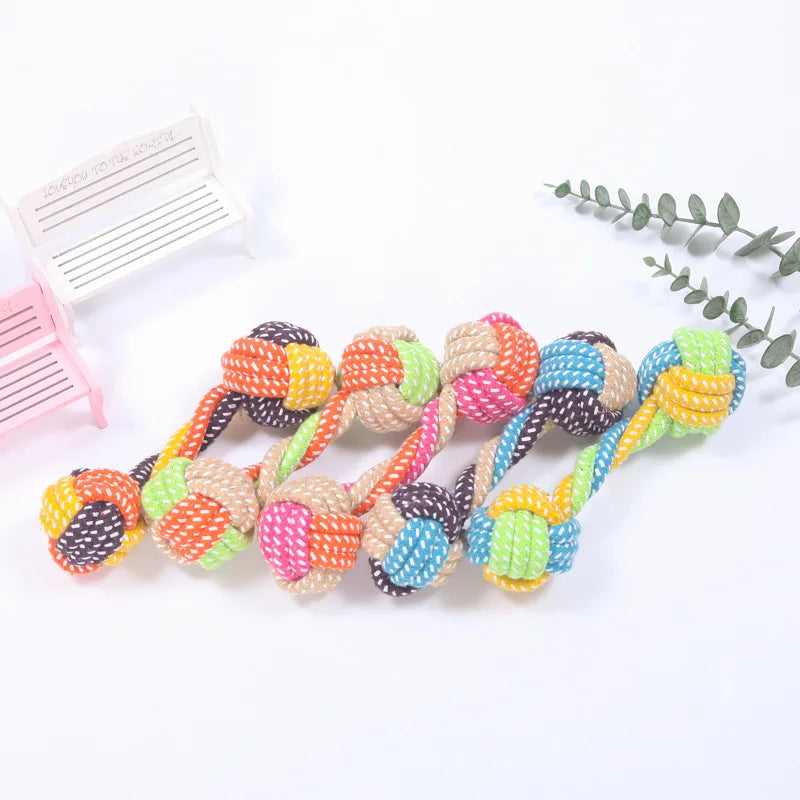 Interactive Cotton Rope Dog Toy