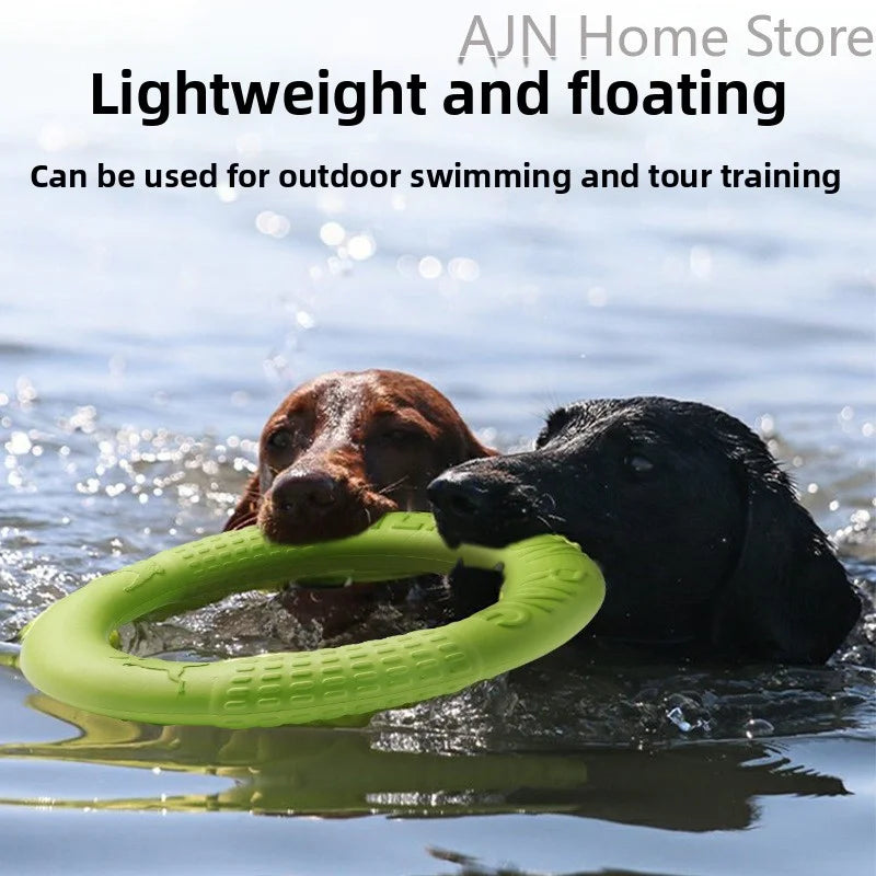 Dog Flying Disk Toy – Floating TPR Training Ring