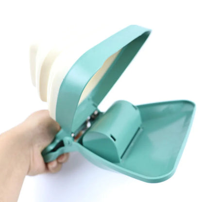 Foldable Pet Pooper Scooper with Degradable Bags