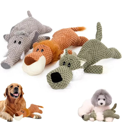 Bite-Resistant Plush Dog Toy