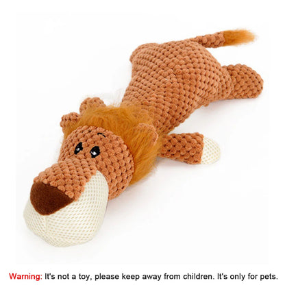 Bite-Resistant Plush Dog Toy