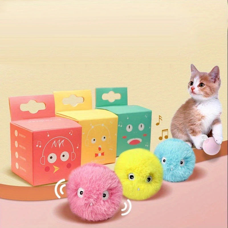 Interactive Plush Toy Balls