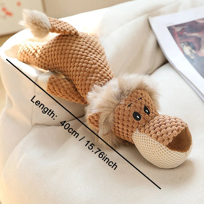 Bite-Resistant Plush Dog Toy