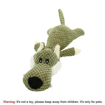 Bite-Resistant Plush Dog Toy
