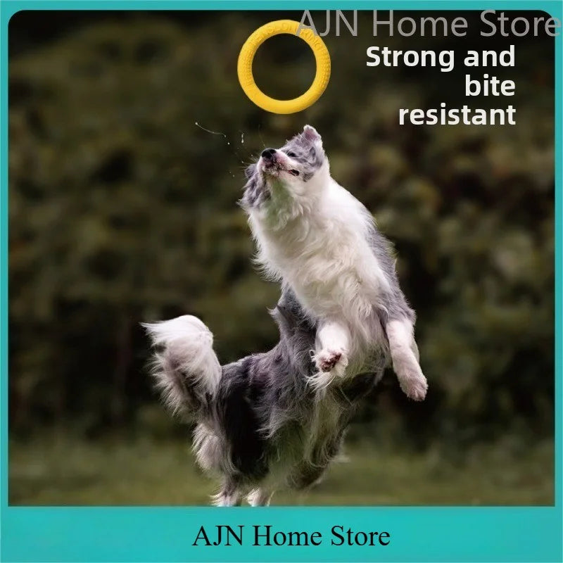Dog Flying Disk Toy – Floating TPR Training Ring
