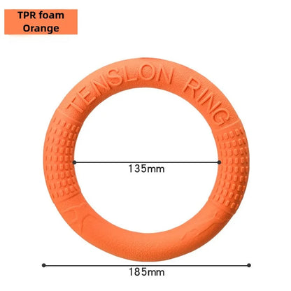 Dog Flying Disk Toy – Floating TPR Training Ring