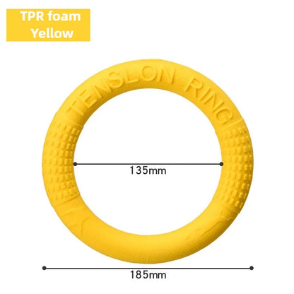 Dog Flying Disk Toy – Floating TPR Training Ring