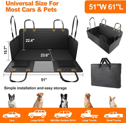 Waterproof Dog Car Seat Cover