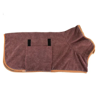 Highly Absorbent Pet Bathrobe