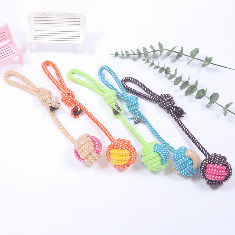 Interactive Cotton Rope Dog Toy