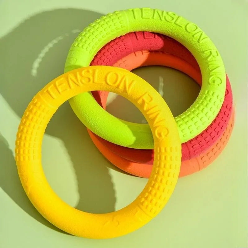 Dog Flying Disk Toy – Floating TPR Training Ring