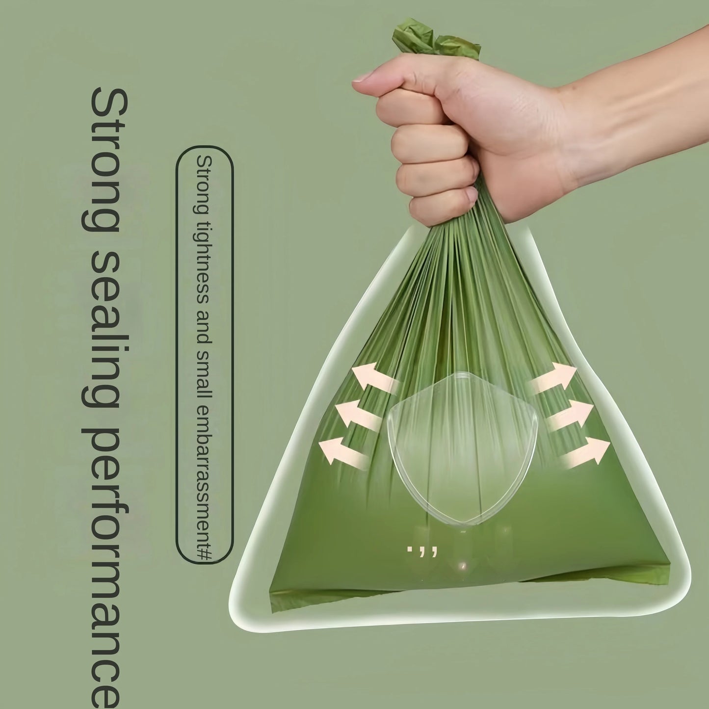 Eco-Friendly Degradable Pet Poop Bags