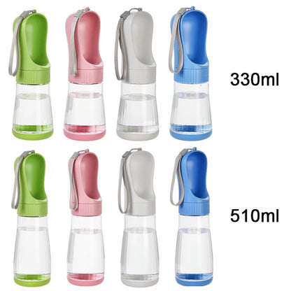 2-in-1 Portable Dog Water Bottle