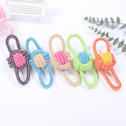 Interactive Cotton Rope Dog Toy