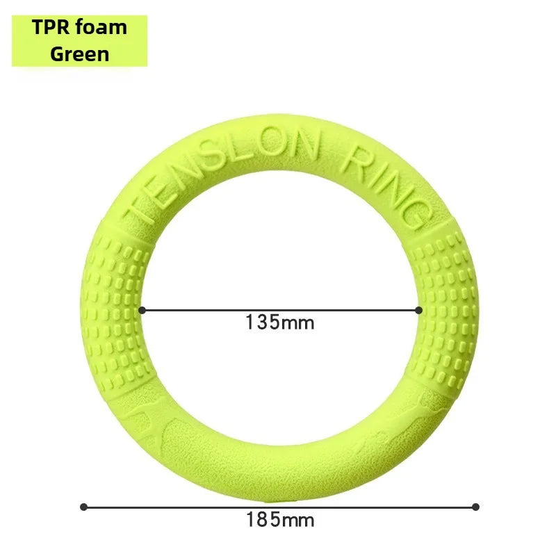 Dog Flying Disk Toy – Floating TPR Training Ring