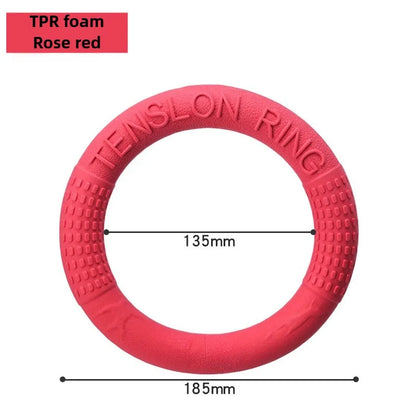 Dog Flying Disk Toy – Floating TPR Training Ring
