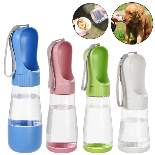 2-in-1 Portable Dog Water Bottle