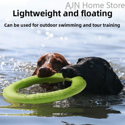 Dog Flying Disk Toy – Floating TPR Training Ring