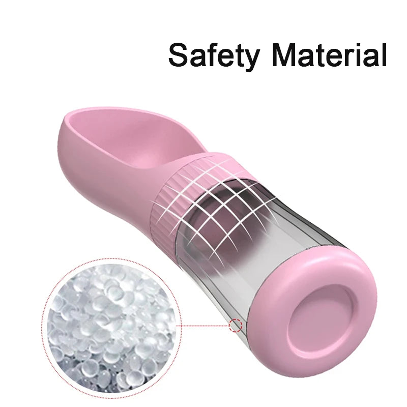 2-in-1 Portable Dog Water Bottle