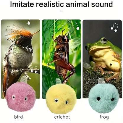 Interactive Plush Toy Balls