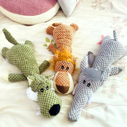 Bite-Resistant Plush Dog Toy